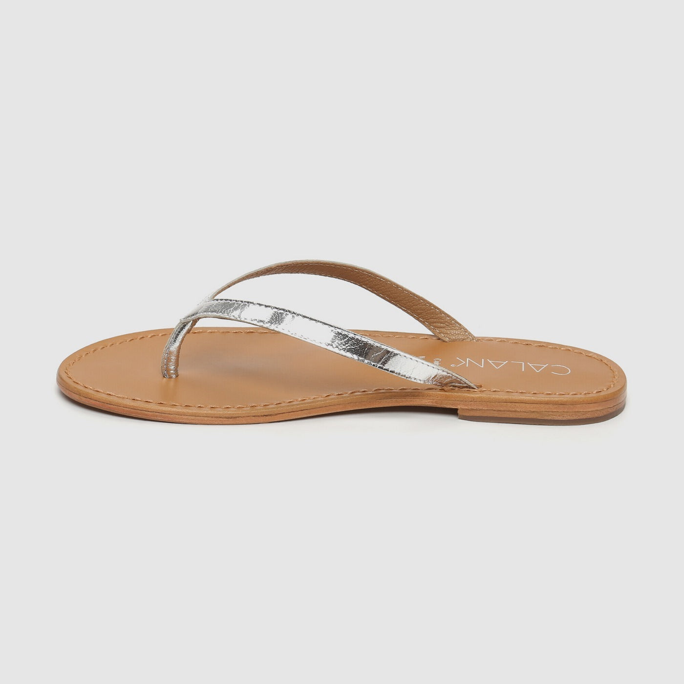 Calank - Mules Entre-Doigts - Yapeyu - Argent