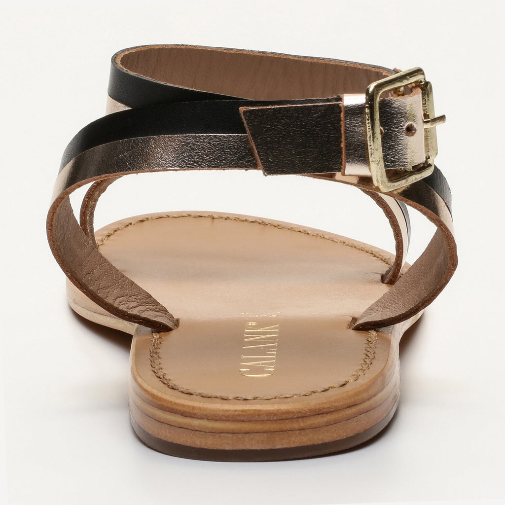 Calank - Sandalias Esenciales Cosa - Black / Gold