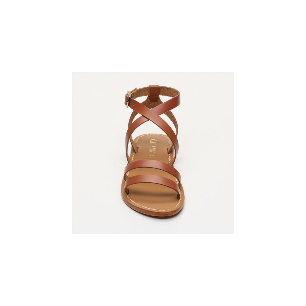 Calank - Sandales Lien - Marron