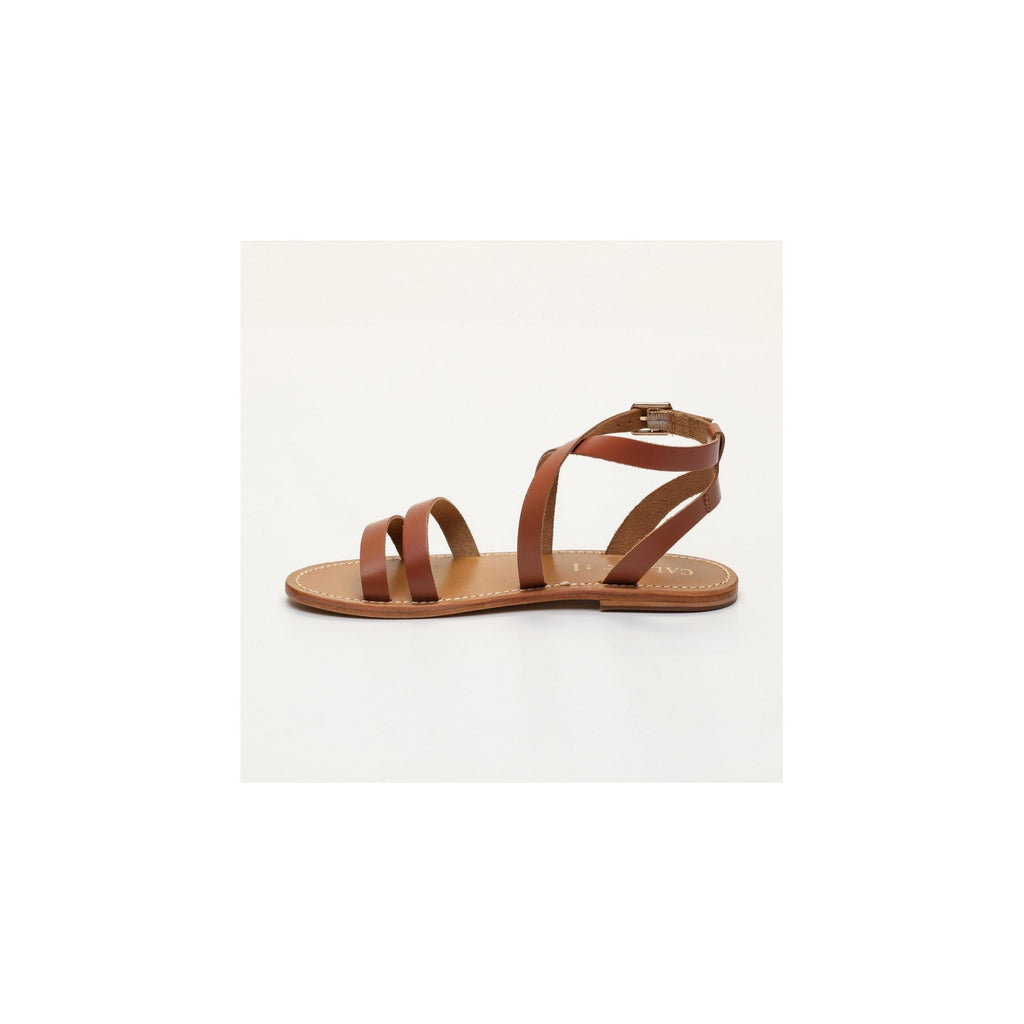 Calank - Sandales Lien - Marron