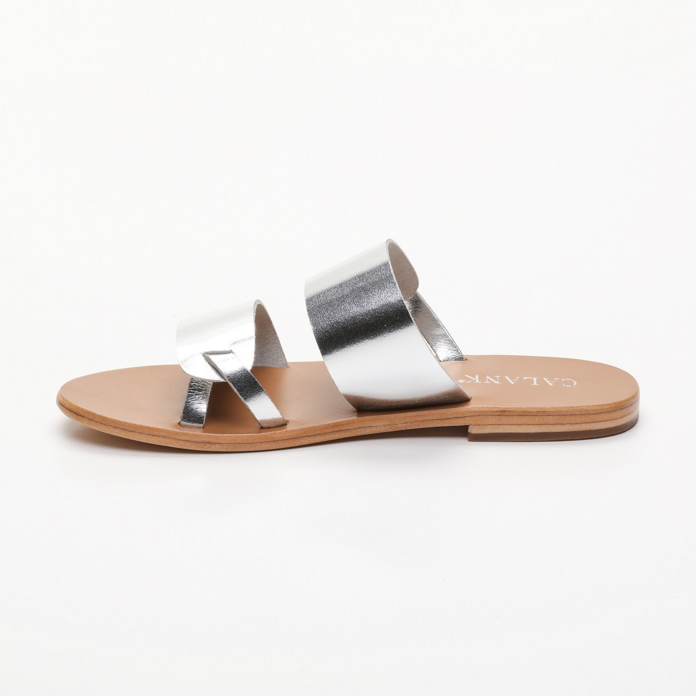 Calank - Mules Laius - Peach / Silver