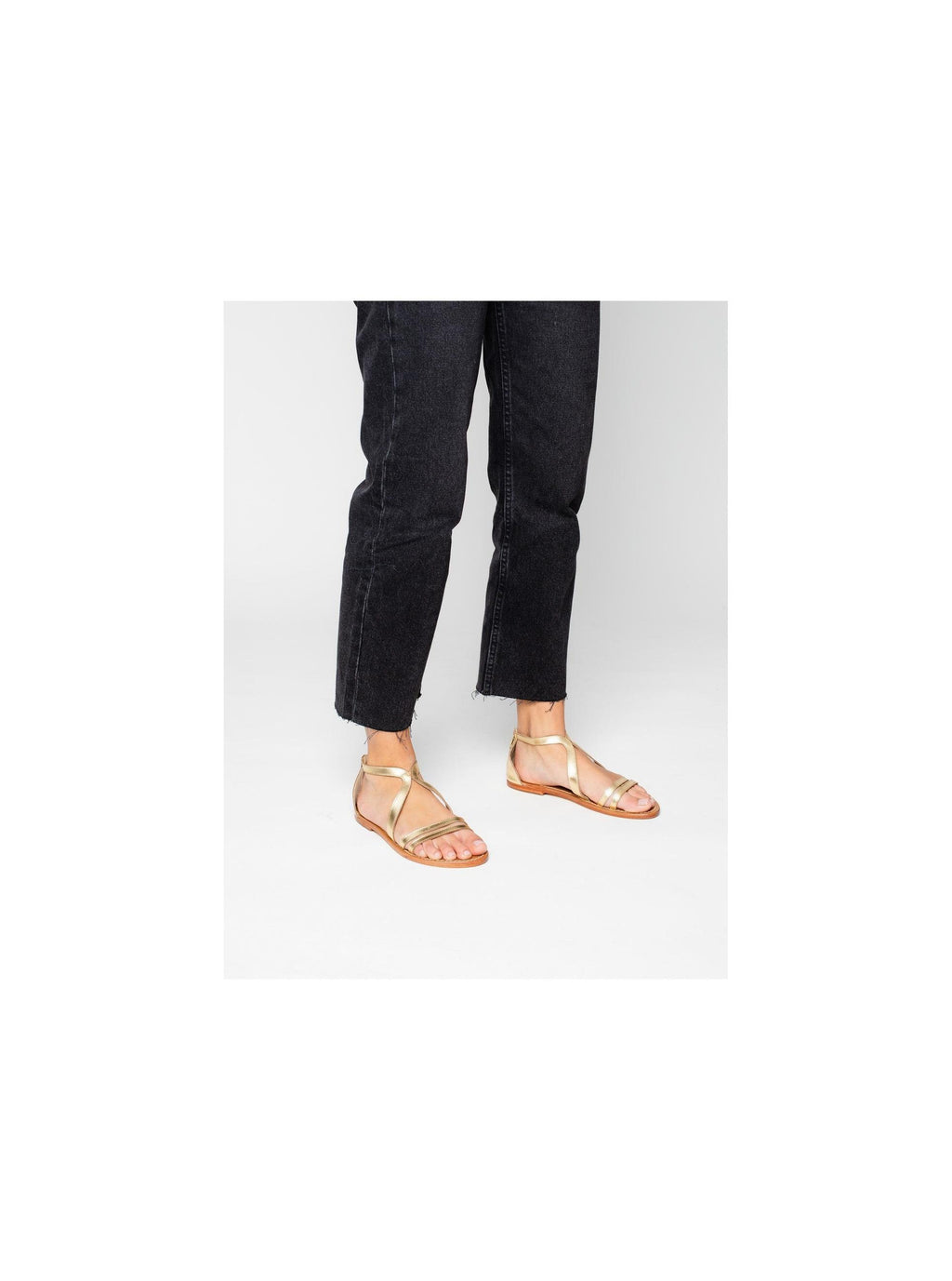 Sandalias Covas - Dorado