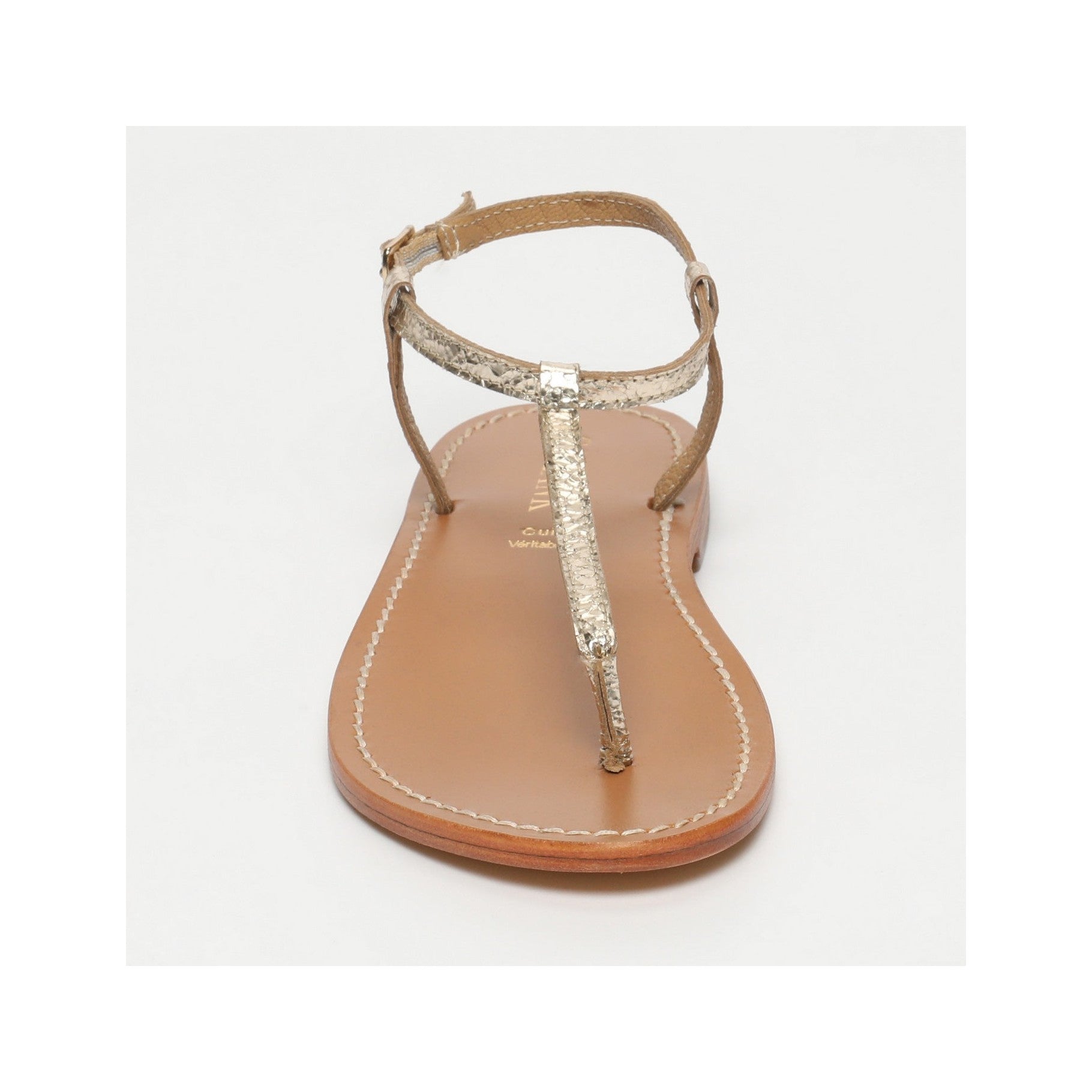 Calank - Sandalias de dedo - Oruro - Dorado