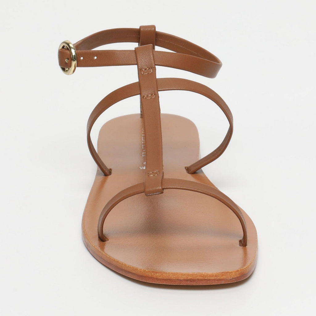 Calank - Sandales Bracelet Cheville Ebran - Camel