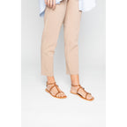 Calank - Sandales Bracelet Cheville Ebran - Camel