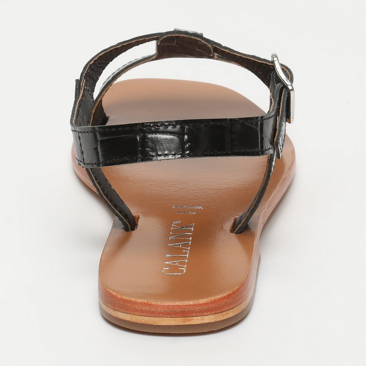 Calank - Sandalias esenciales Farnoush - Black Croco