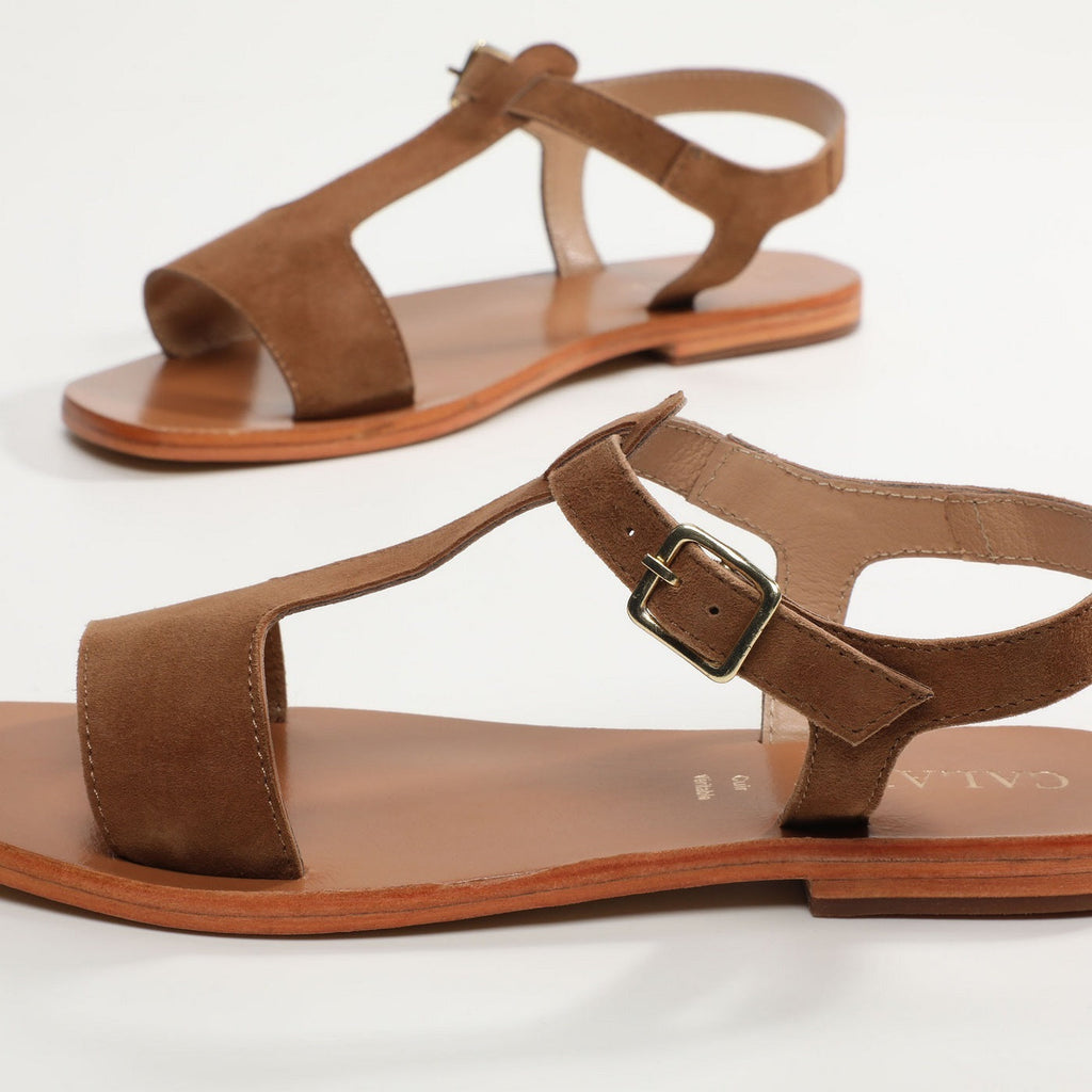 Calank - Sandales Farnoush - Marron
