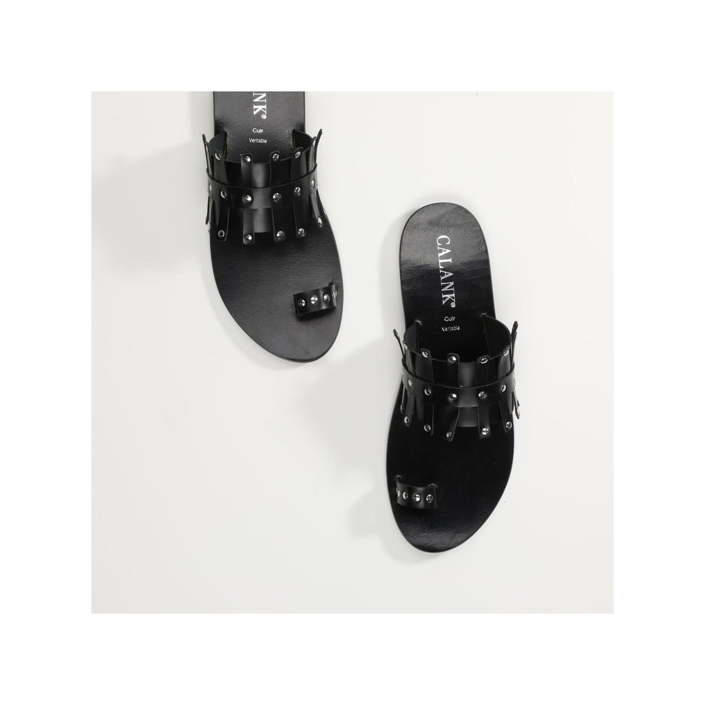 Calank - Mules de dedo - Navid - Negro