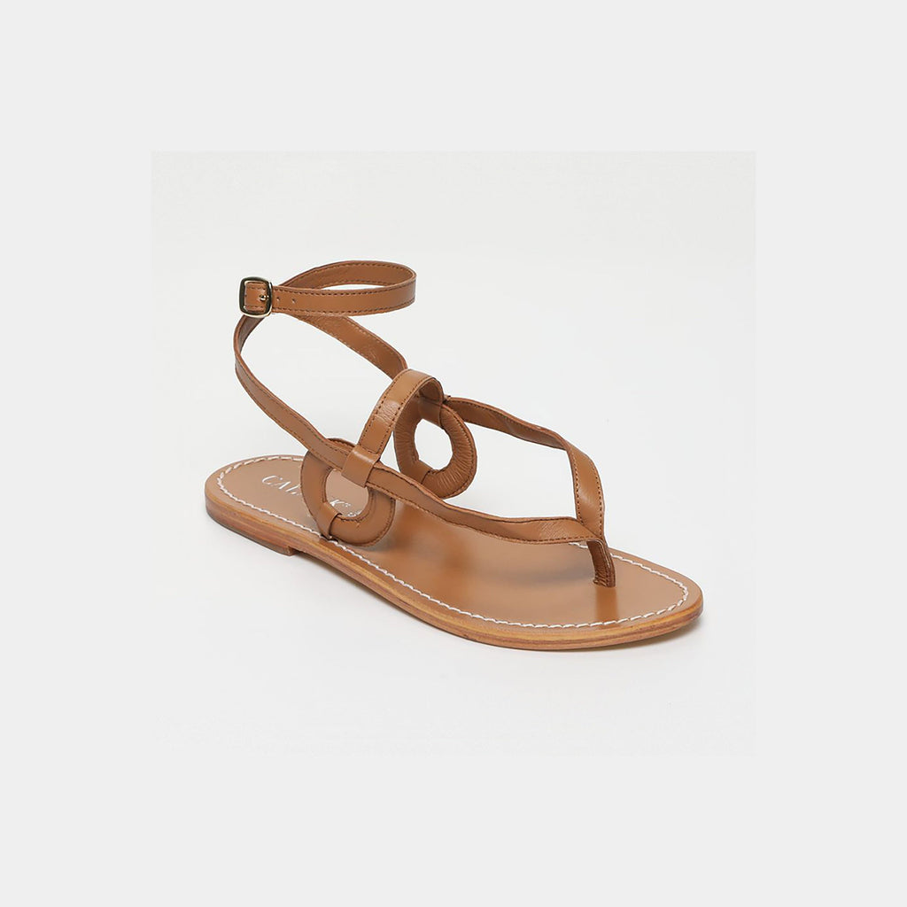 Calank - Sandalias con pulsera de tobillo Naghila