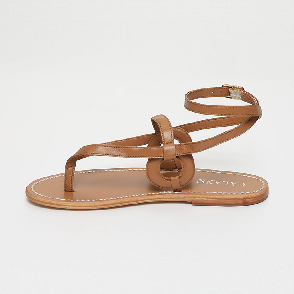 Calank - Sandalias con pulsera de tobillo Naghila