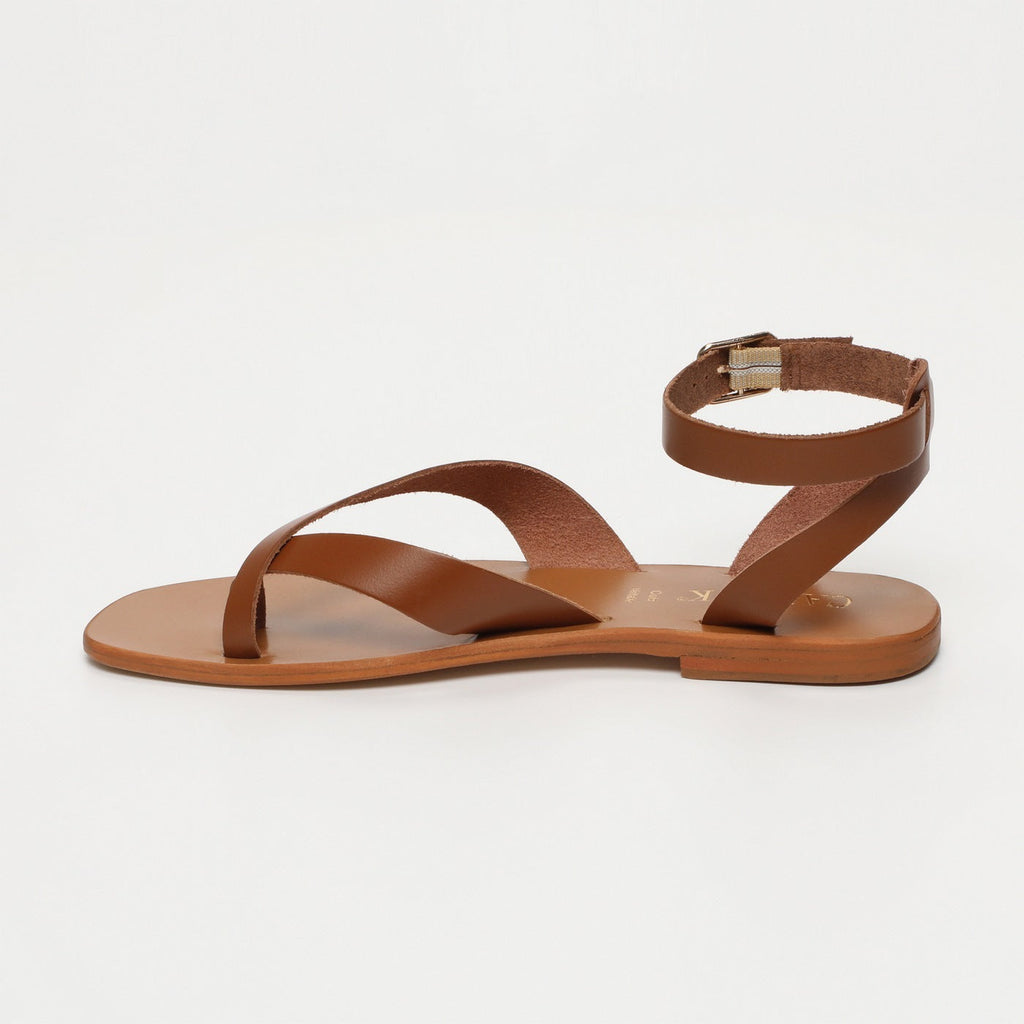 Calank - Sandalias de dedo - Sophie - Marrón