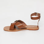 Sandalias Pulsera Tobillo Nevaeh - Camel