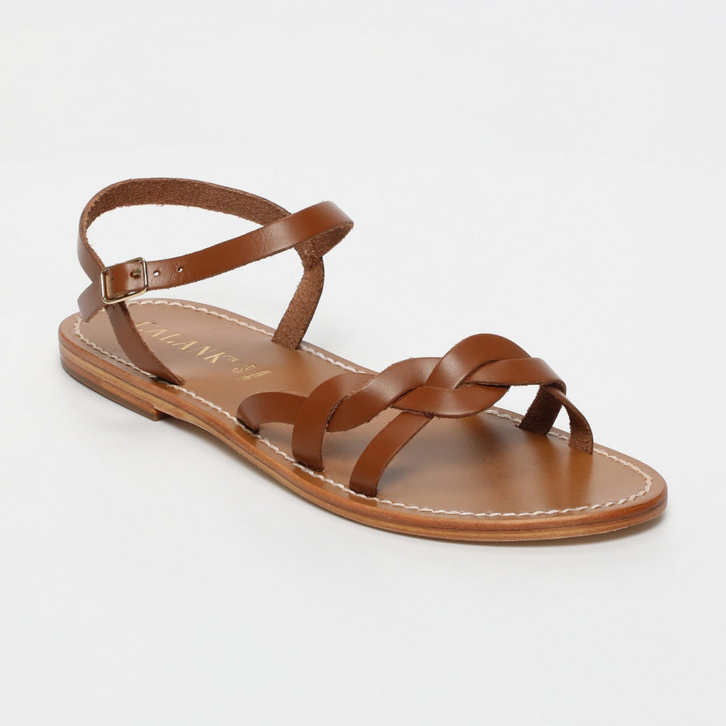 Calank - Sandales Josephine - Marron