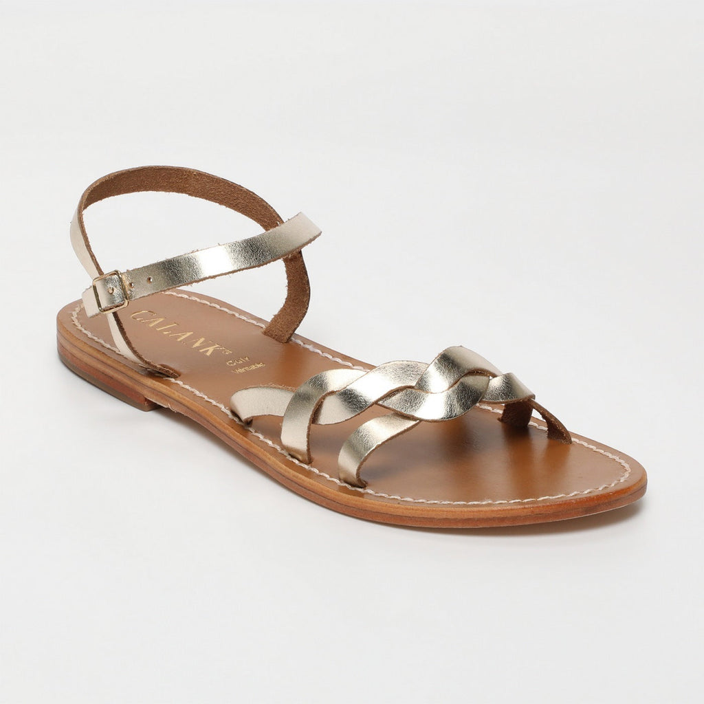Calank - Sandales Josephine - Doré
