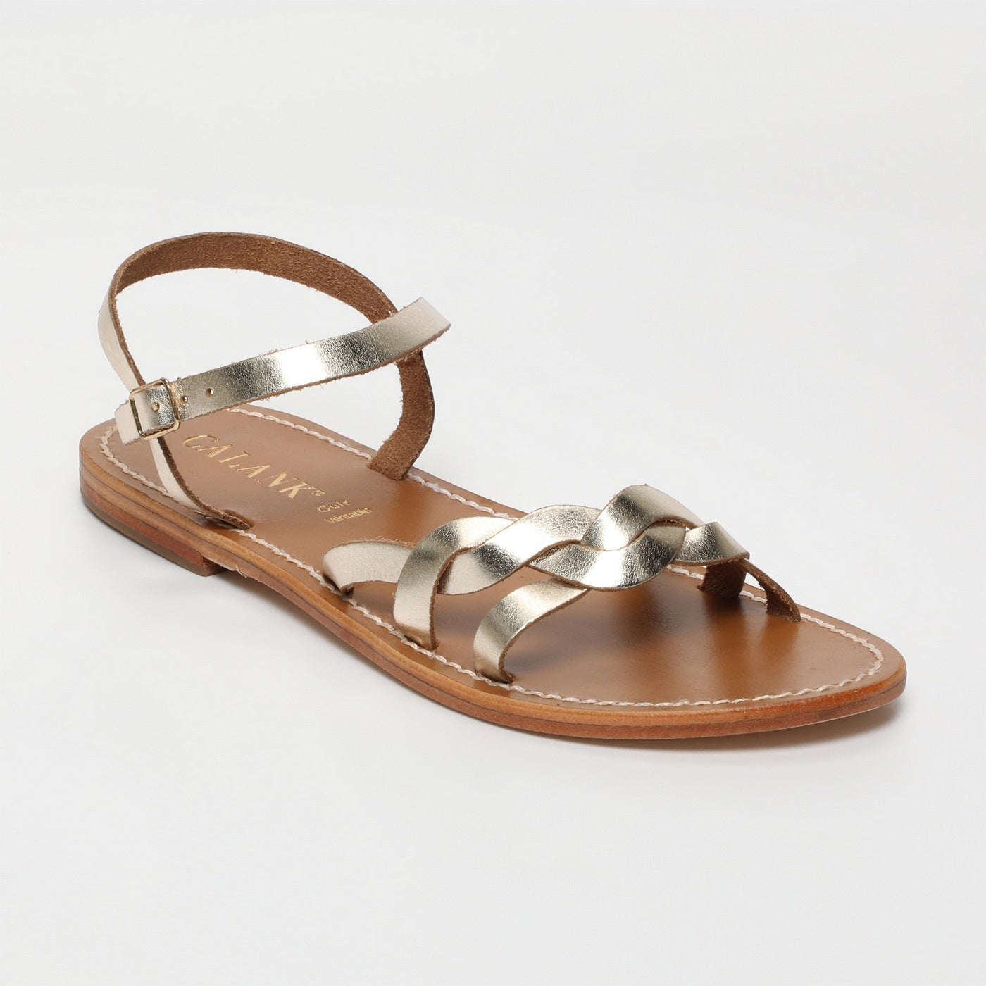 Calank - Sandales Josephine - Doré