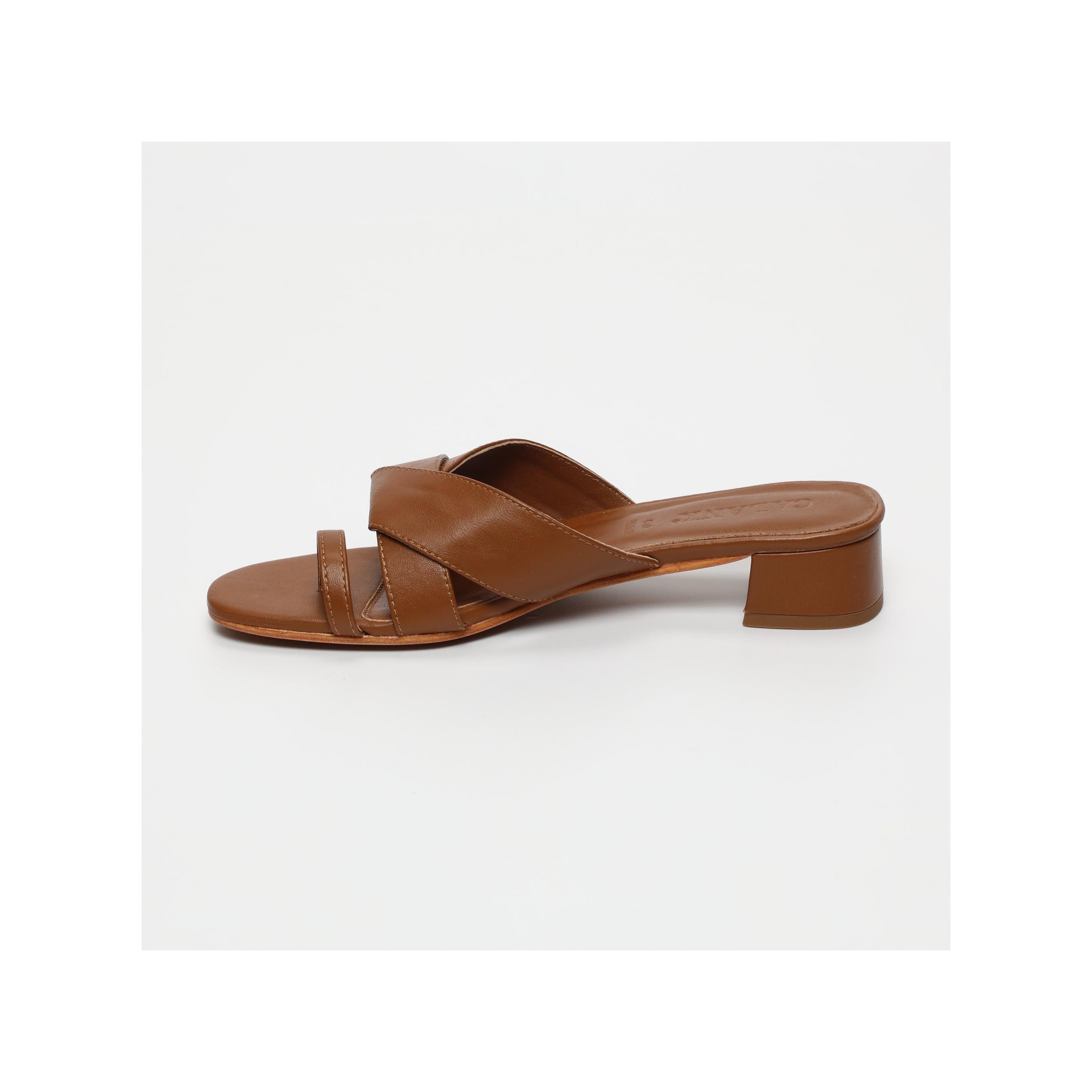 Calank - Mules Nora - Marron