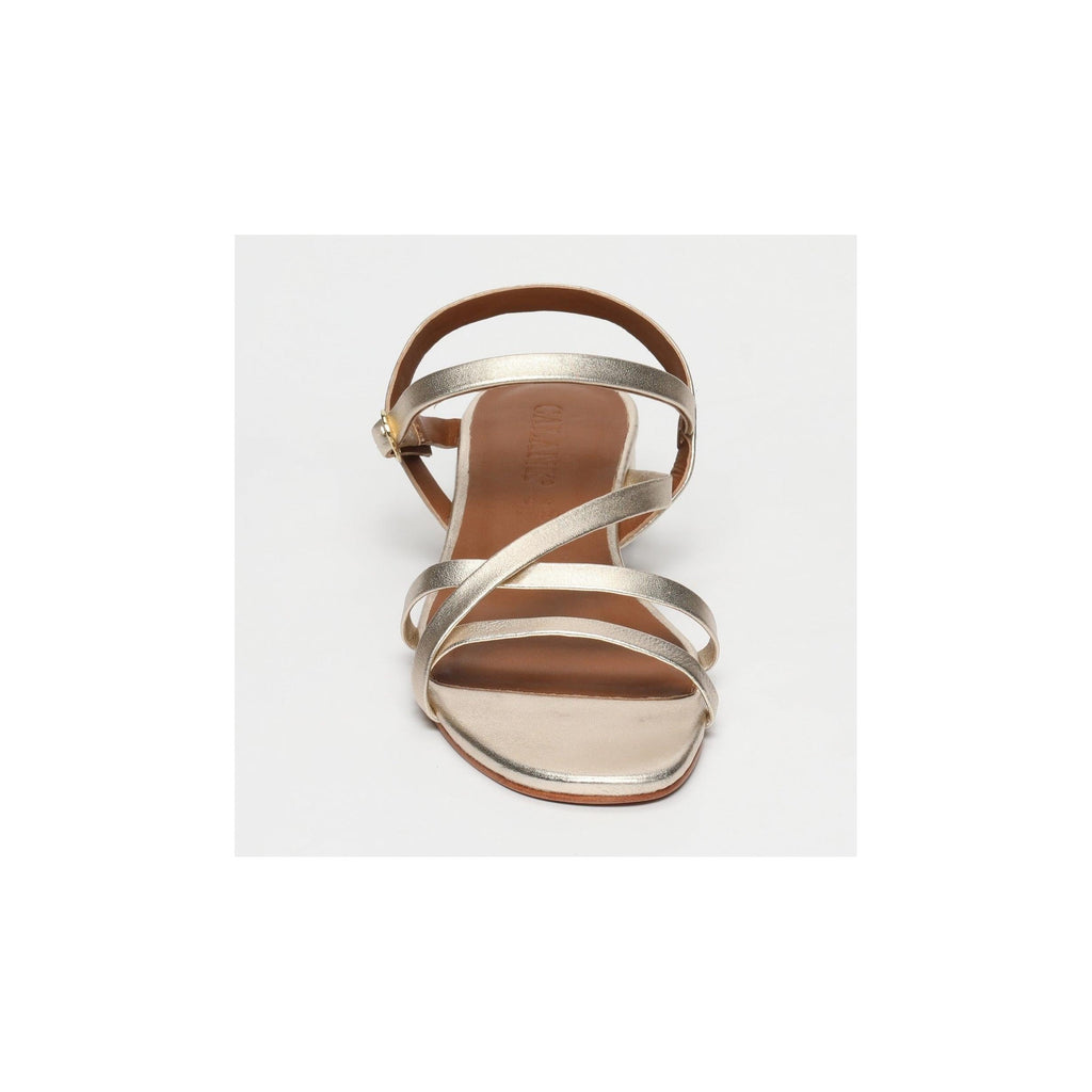 Calank - Tacones Nahla - Dorado