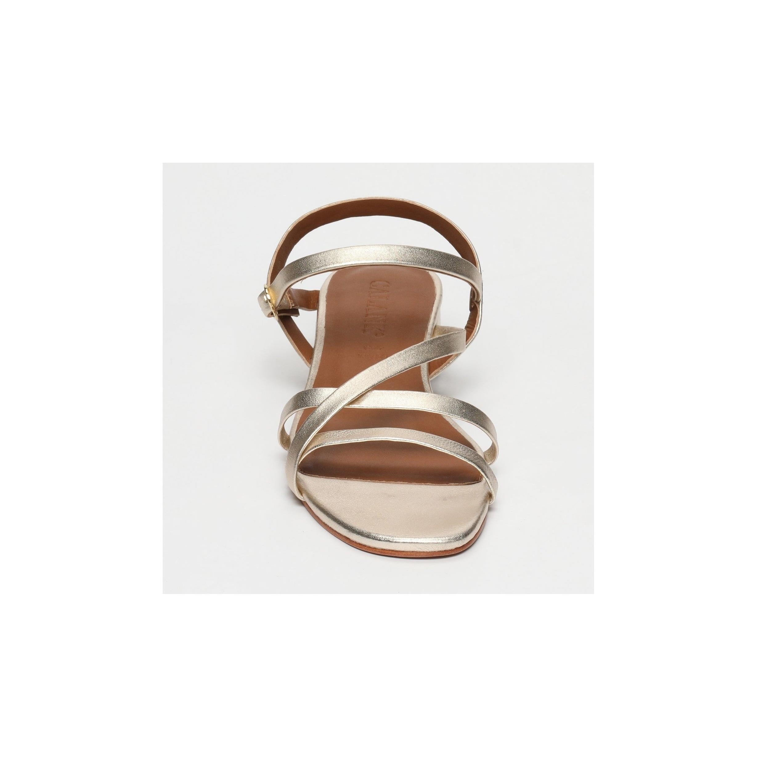 Calank - Tacones Nahla - Dorado