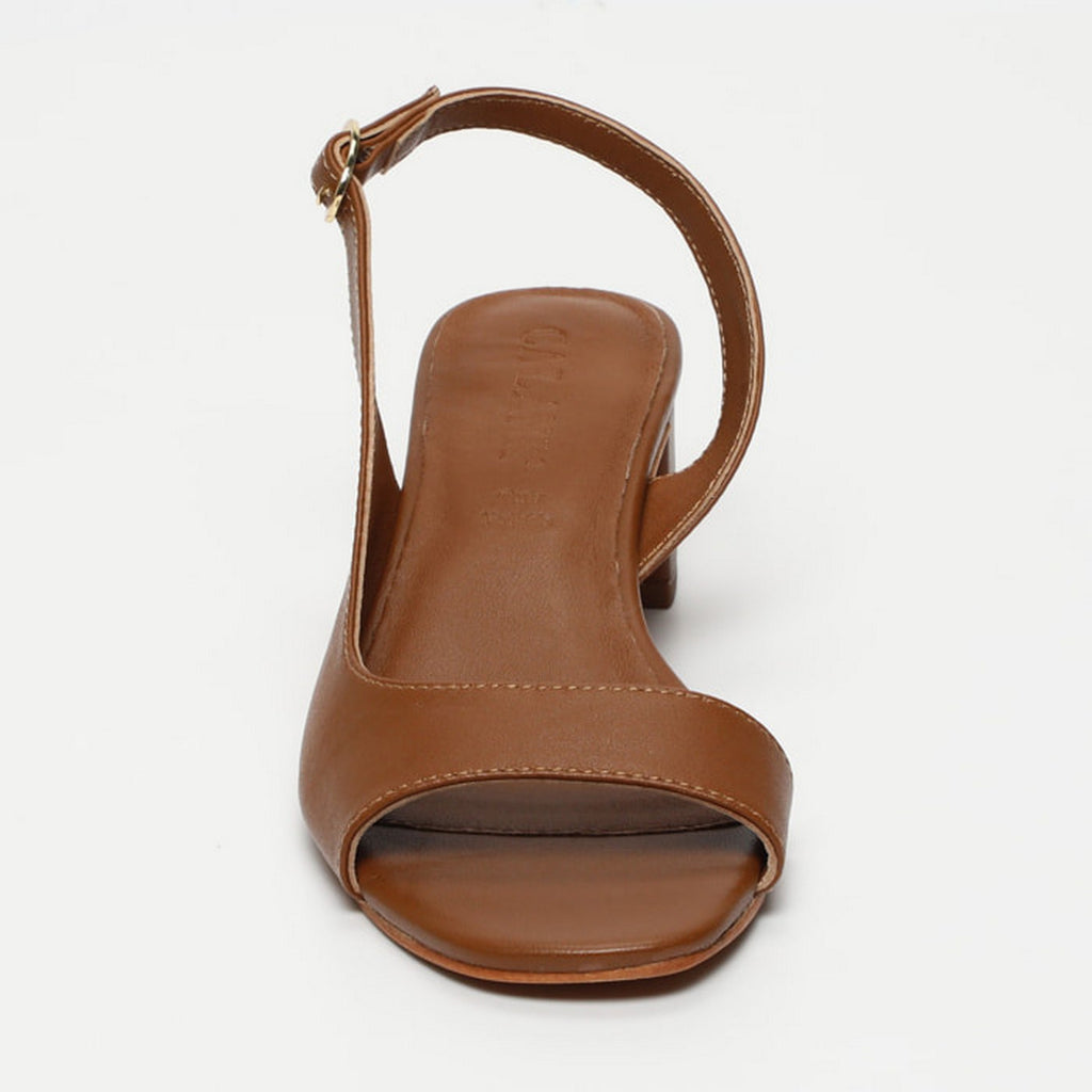 Sandales A Talons Nonnie - Camel