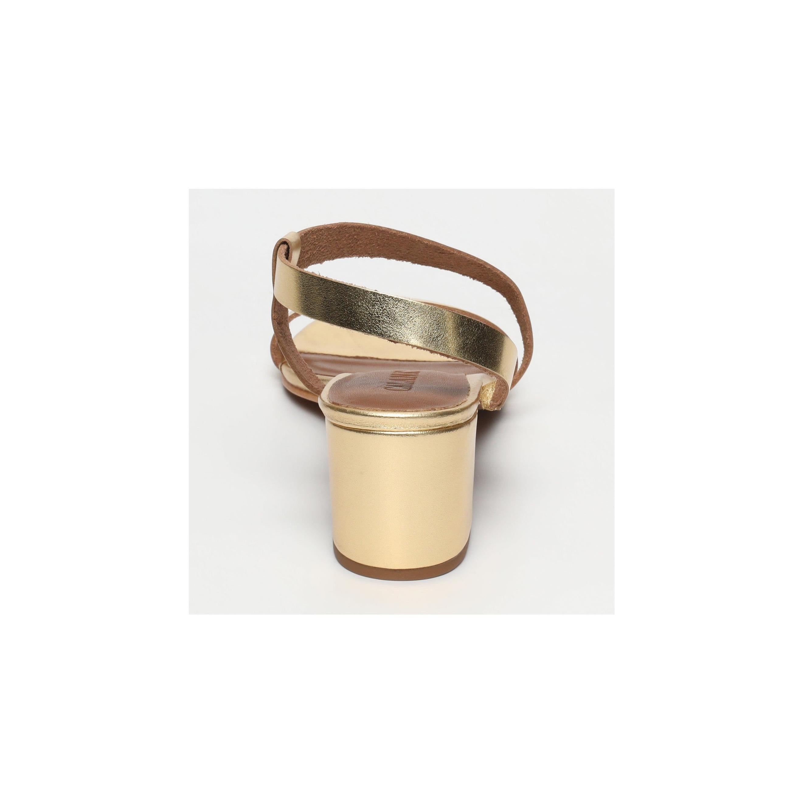Tacones Ninon - Dorado