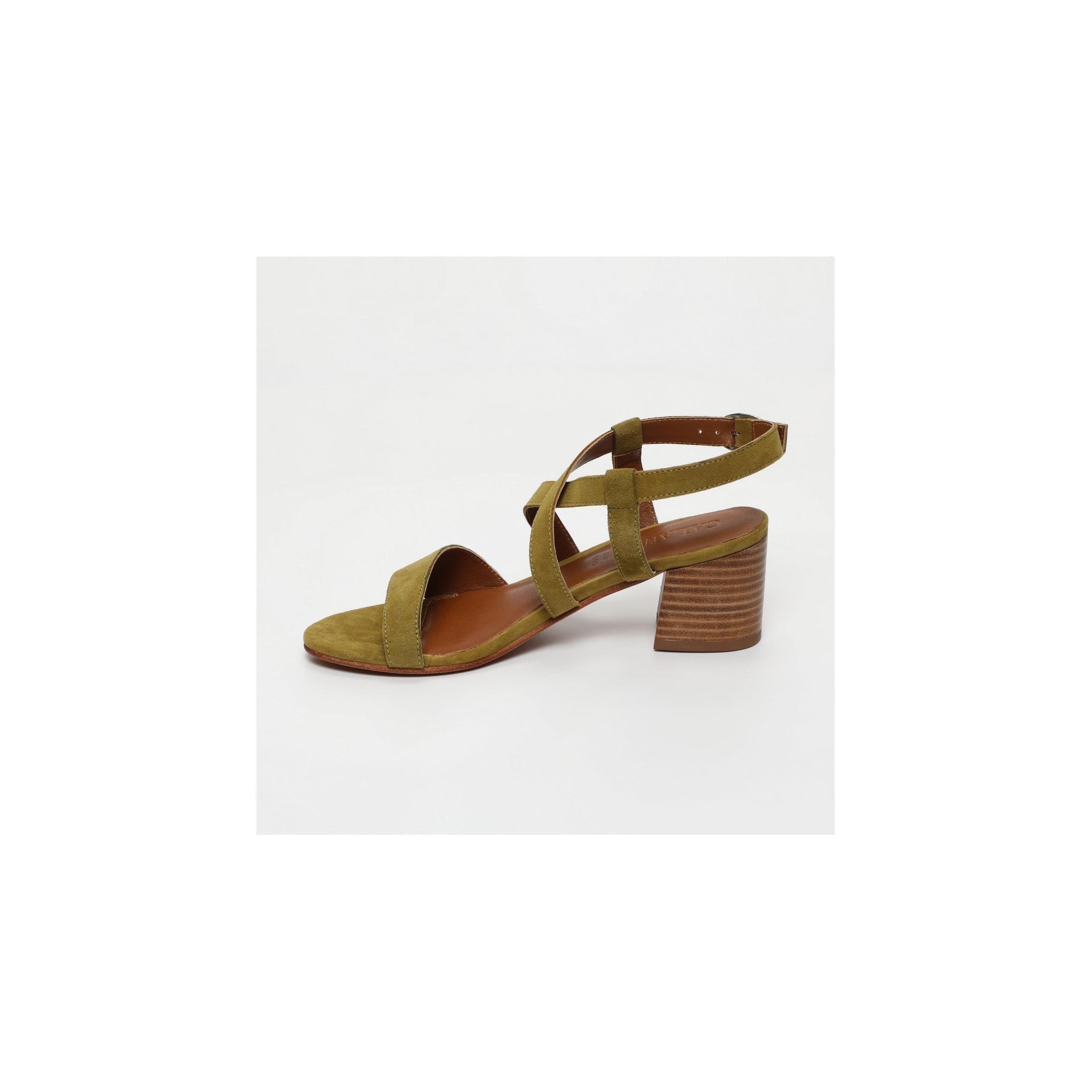 Tacones Nyssa - Oliva
