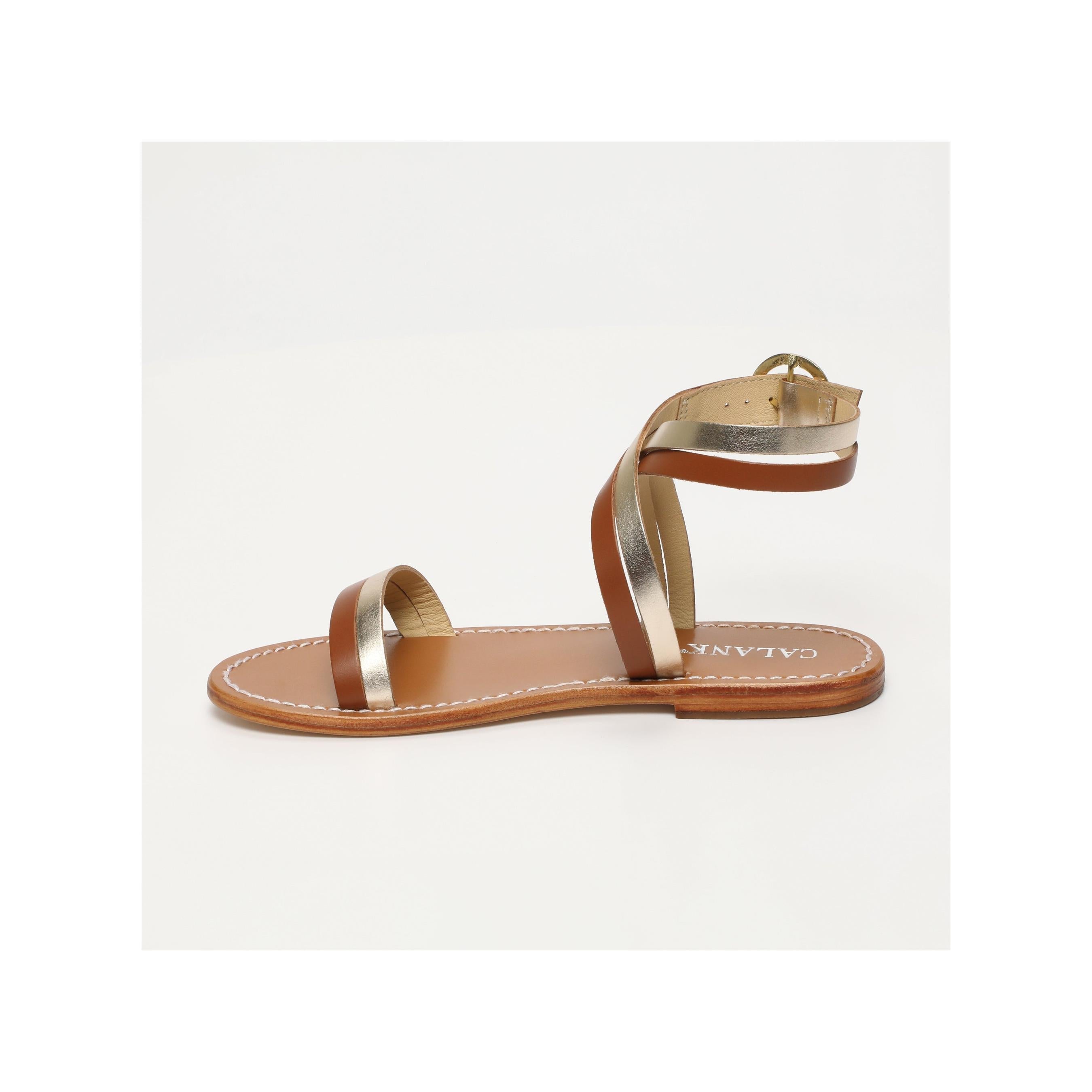 Calank - Sandales Nerina - Marron Gold