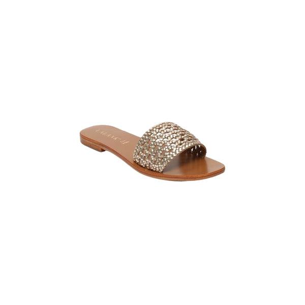 Fapri Mules - Gold