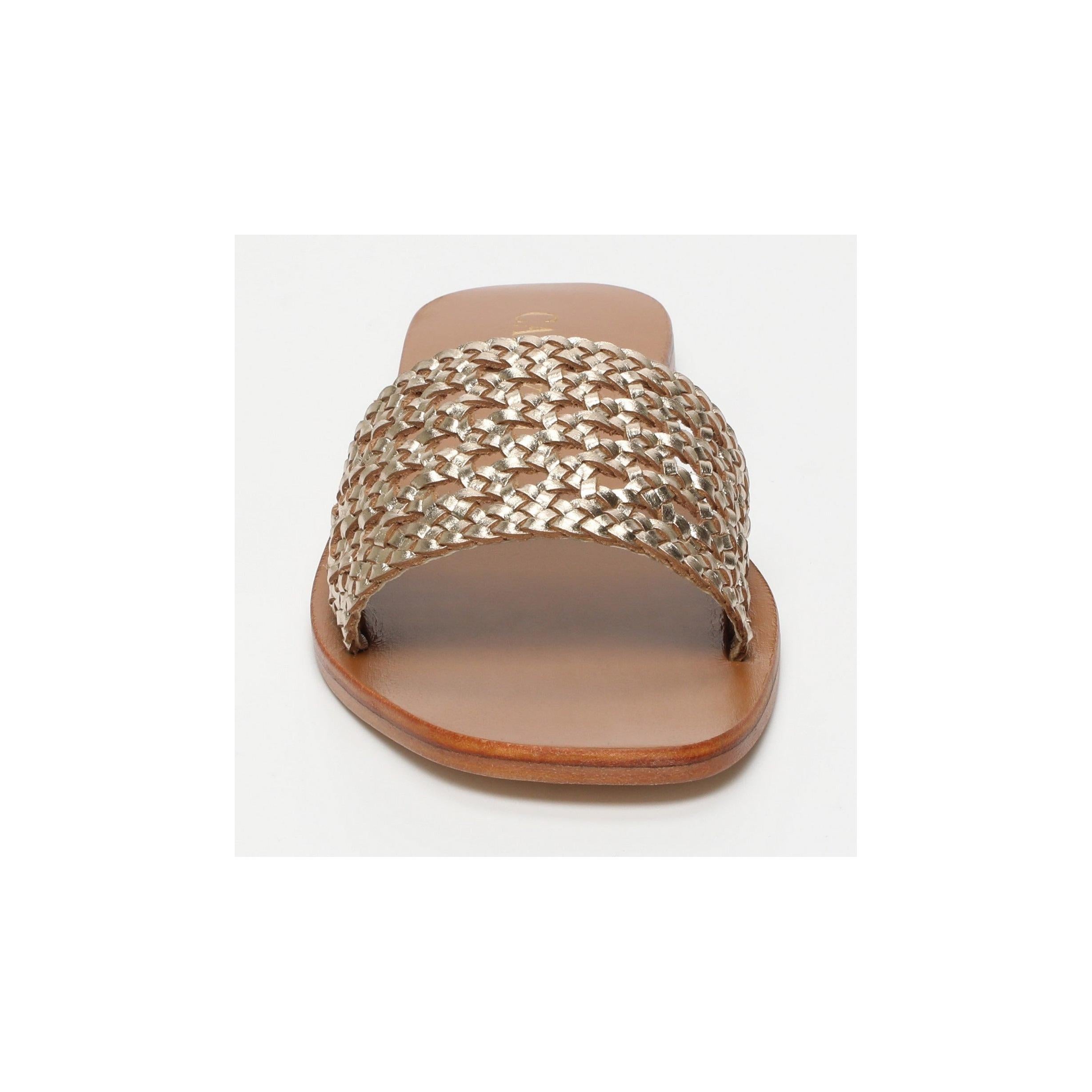 Fapri Mules - Gold