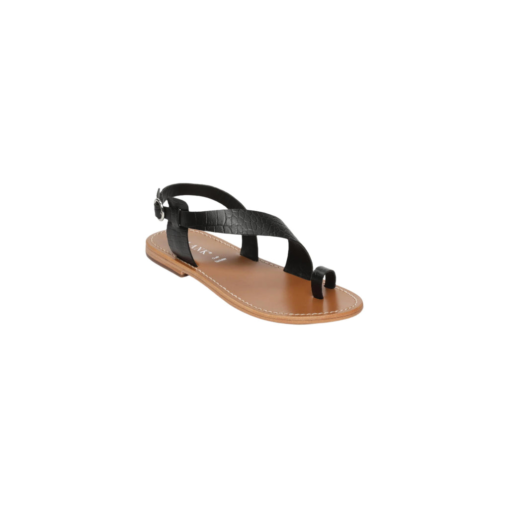 Calank - Sandalias de dedo Farshid - Black Croco