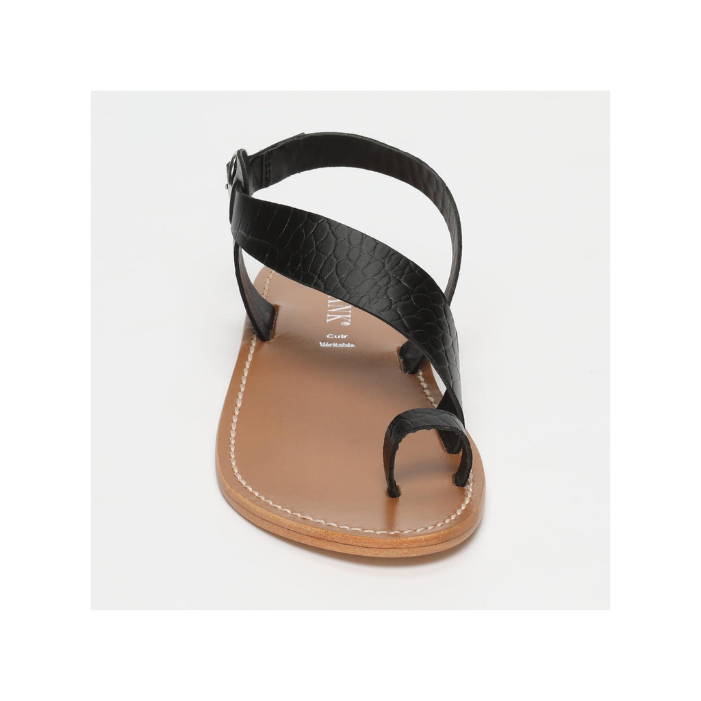 Calank - Sandalias de dedo Farshid - Black Croco