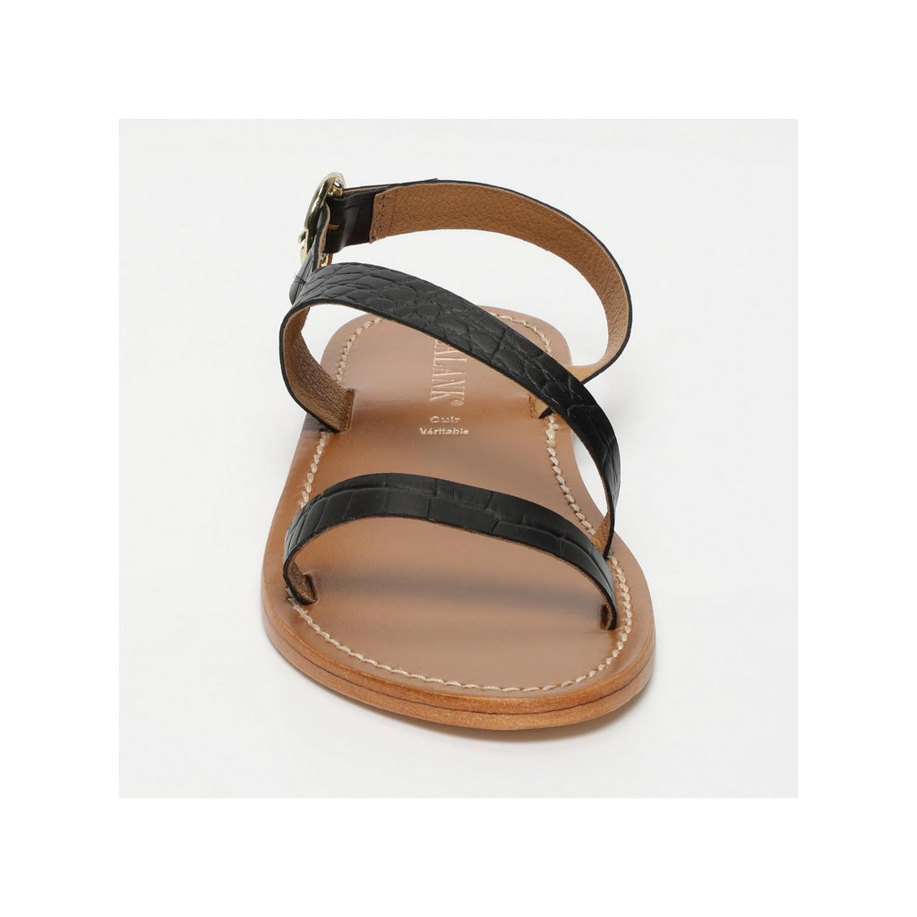 Calank - Sandales Essentielles Fatomeh - Black Croco