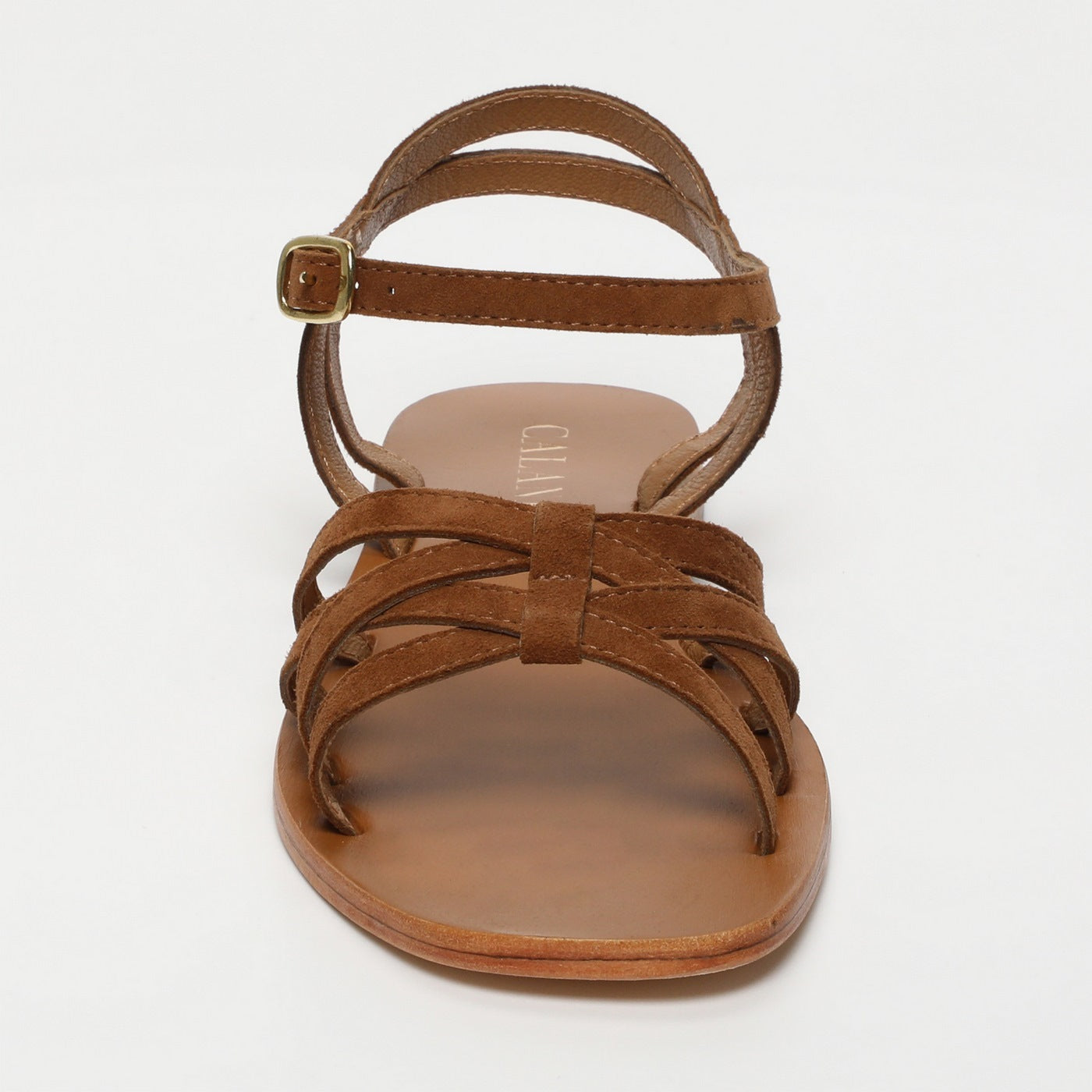 Calank - Sandales Bhawana - Marron
