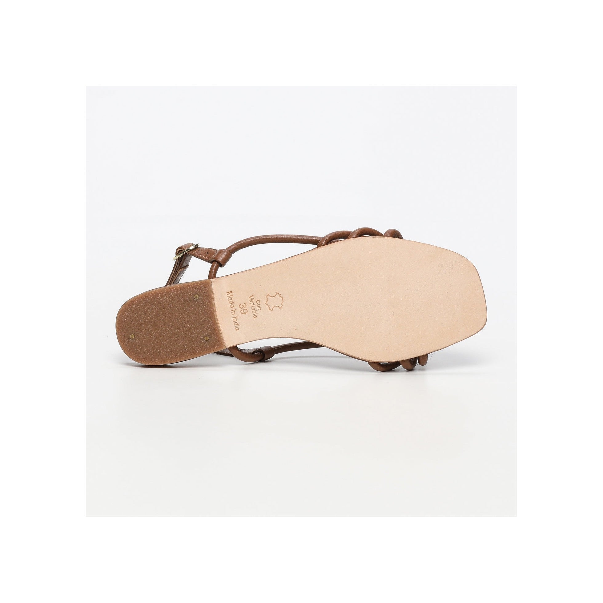 Calank - Sandales Aachal - Marron