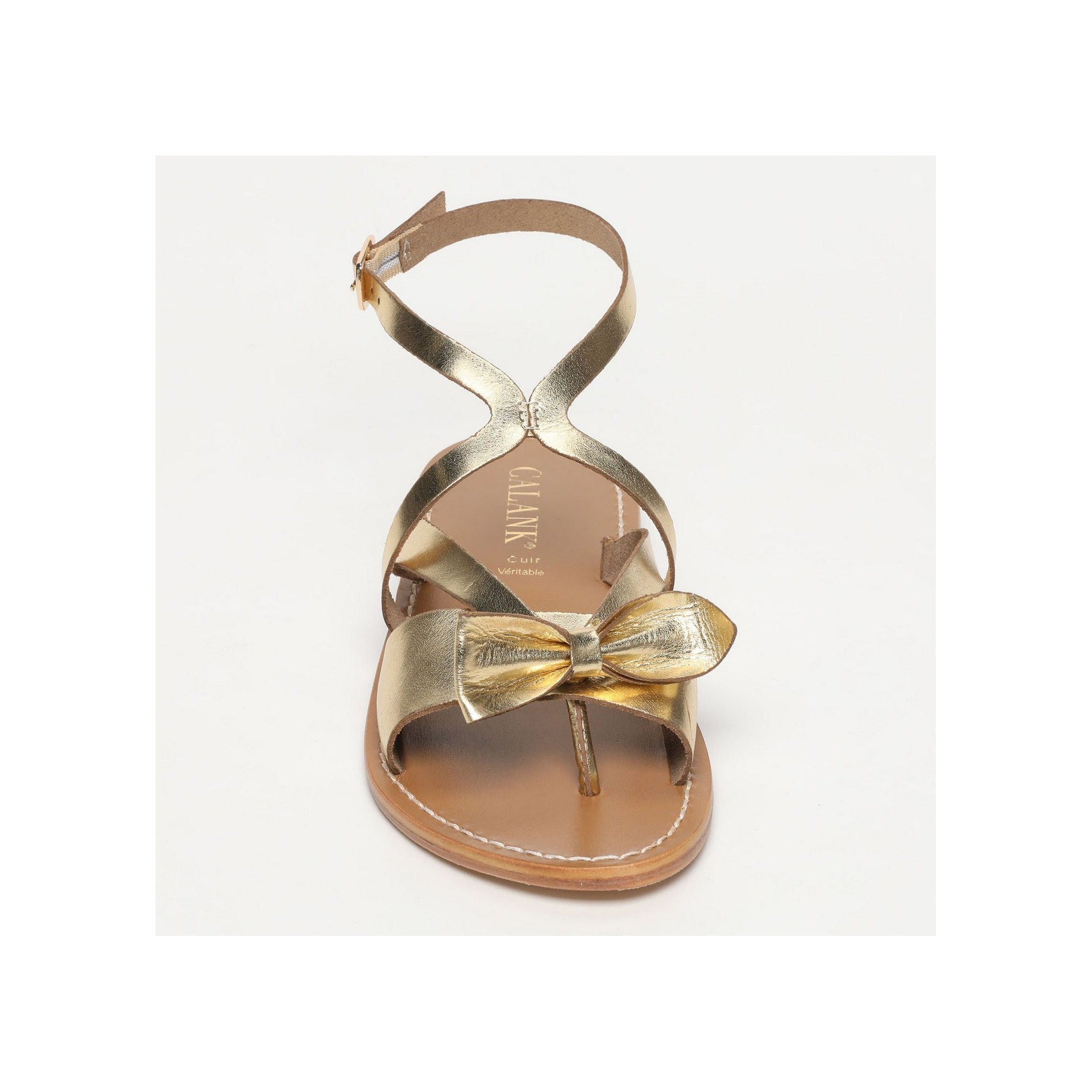 Calank - Sandalias de dedo - Truncado - Dorado