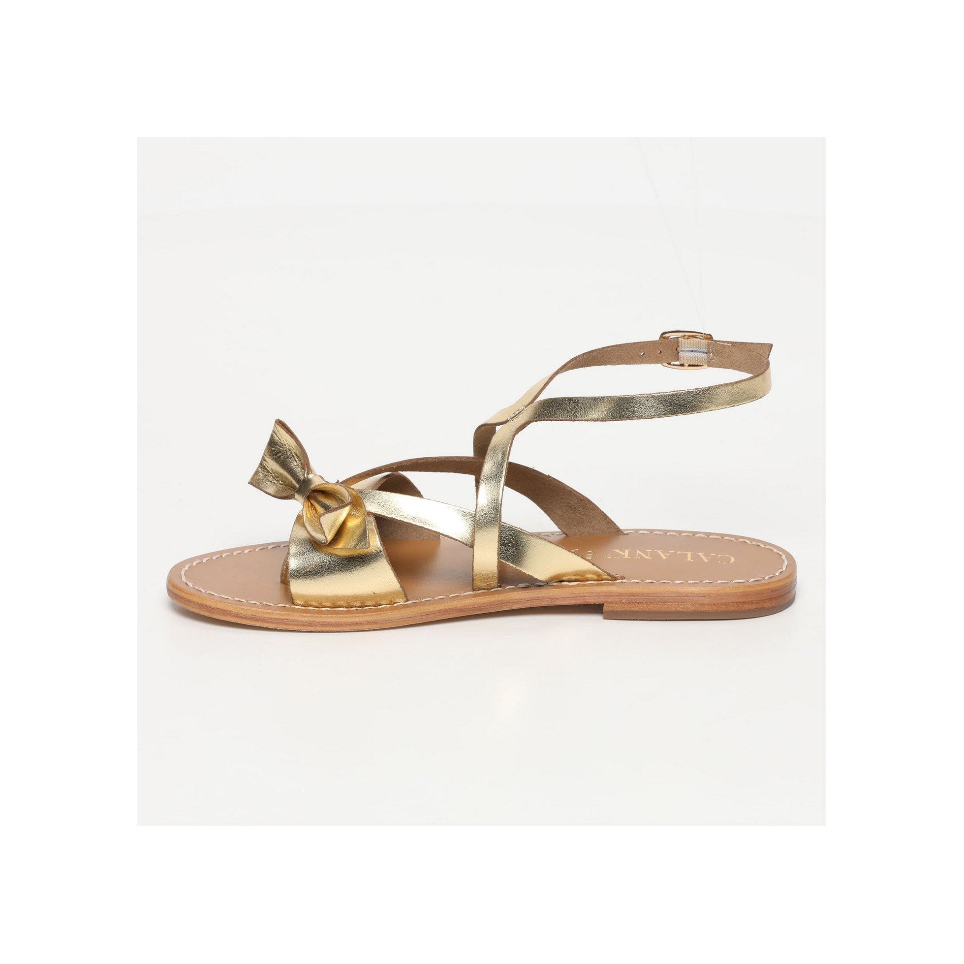 Calank - Sandalias de dedo - Truncado - Dorado