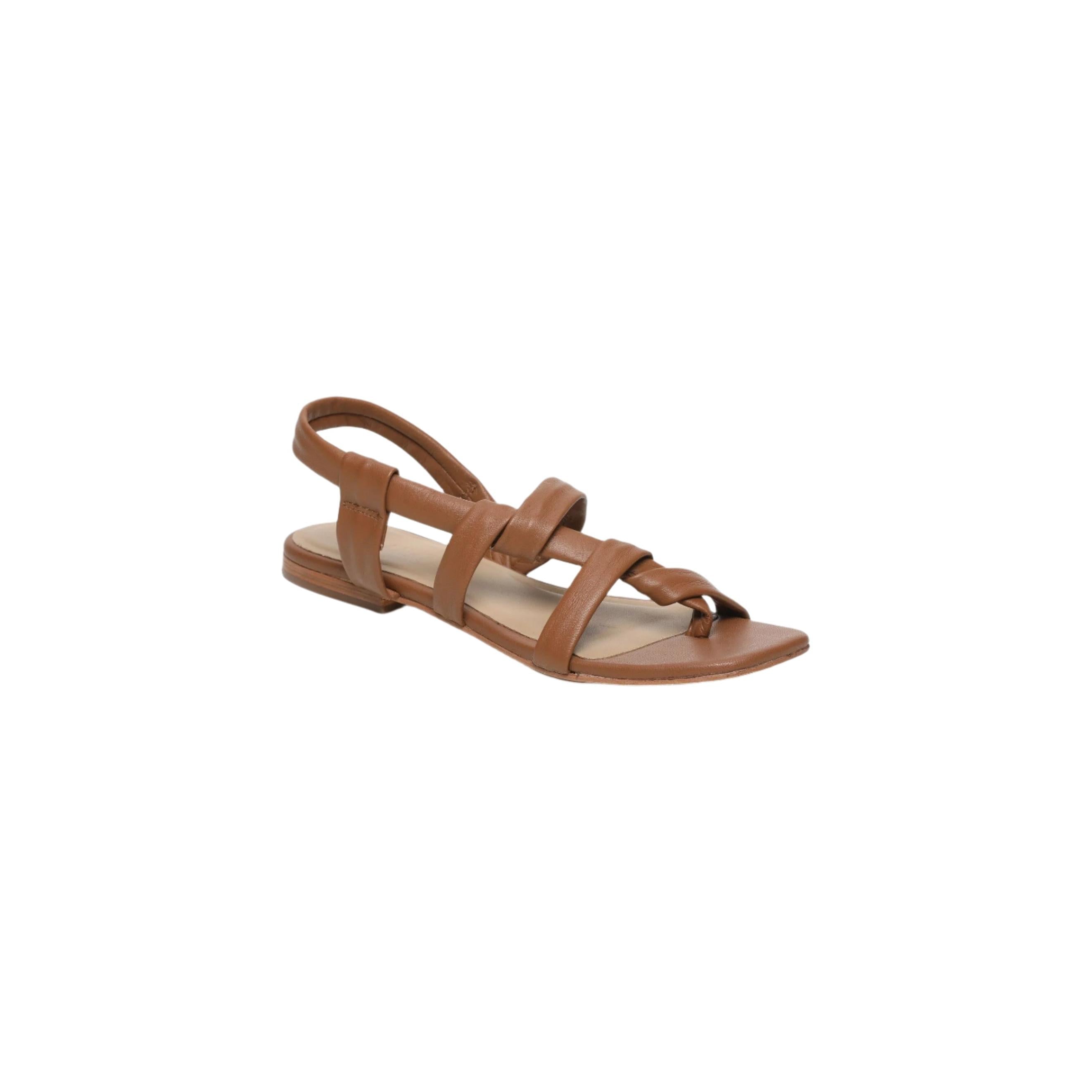 Calank - Sandales Entre-Doigts - Jarpa - Marron