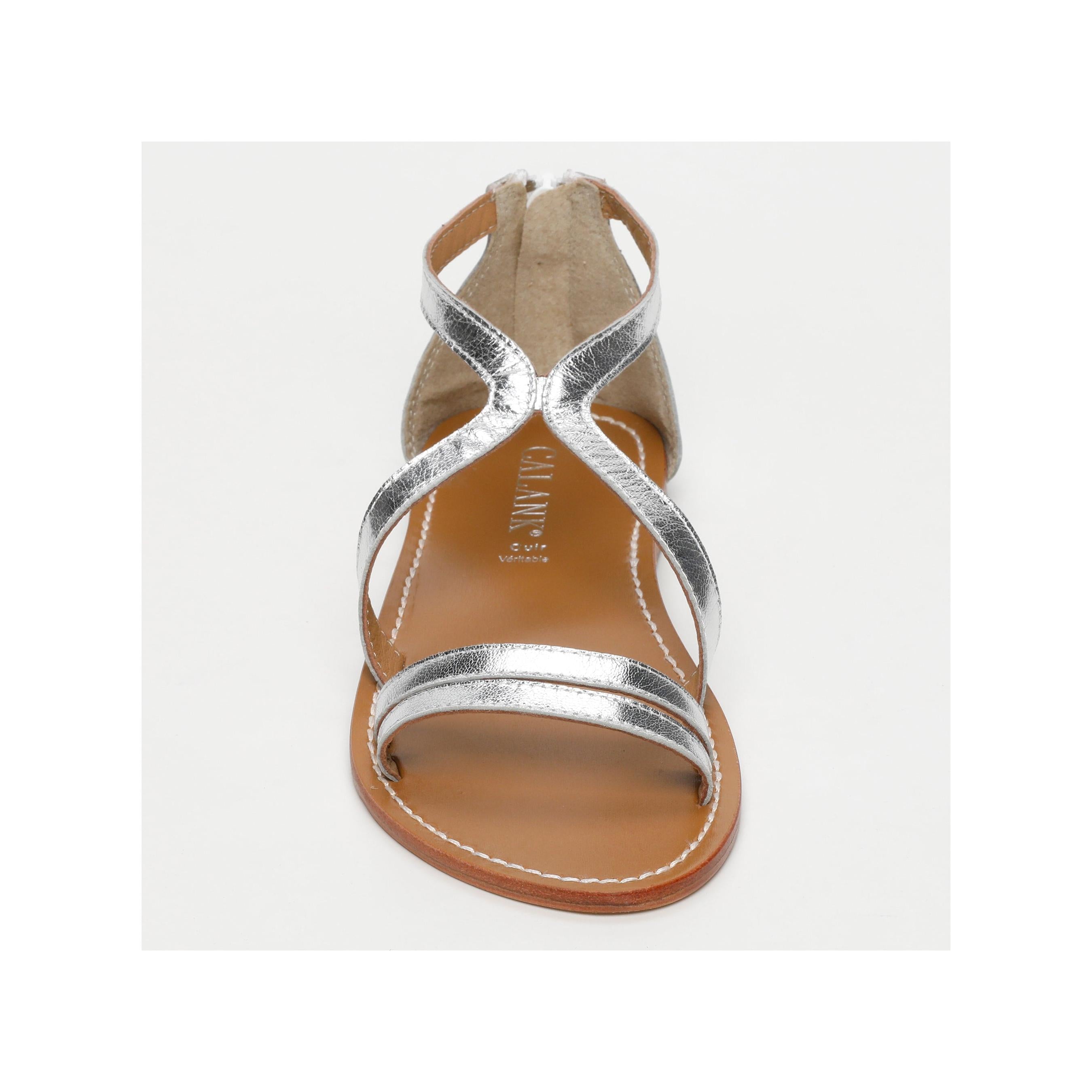 Calank - Sandales Covas - Argent