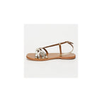 Sandalias Nya - Oro Crackle