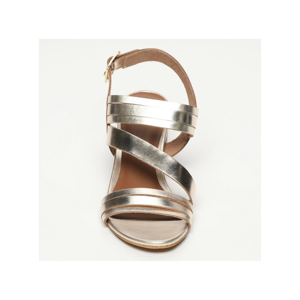 Tampico Heeled Sandals - Gold
