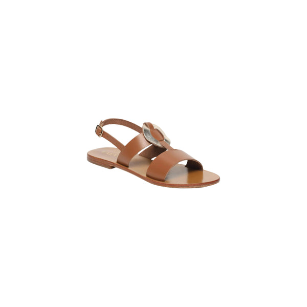 Betty Sandals - Gold Brown
