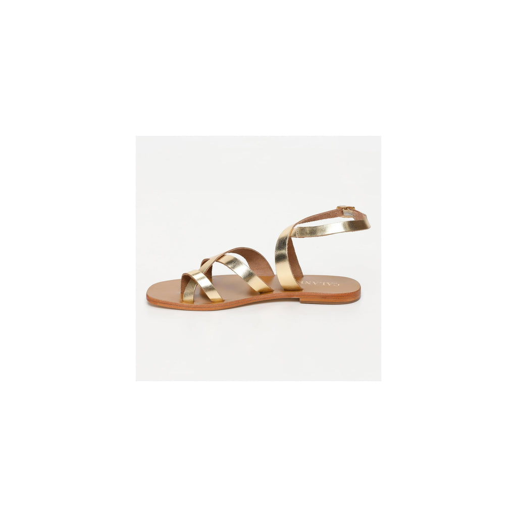 Calank - Sandales Tambora - Dark Gold