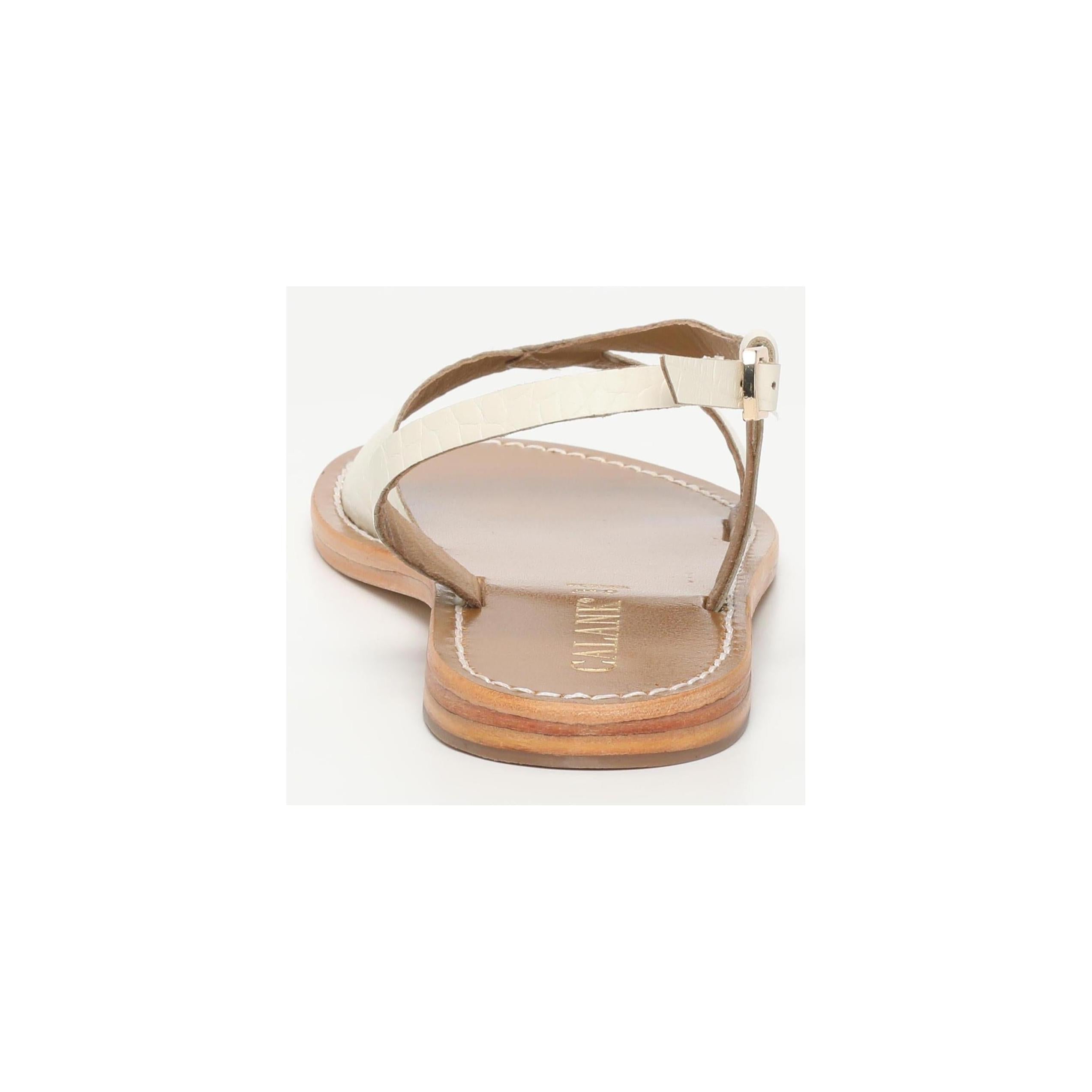 Sandales Flo - White Croco