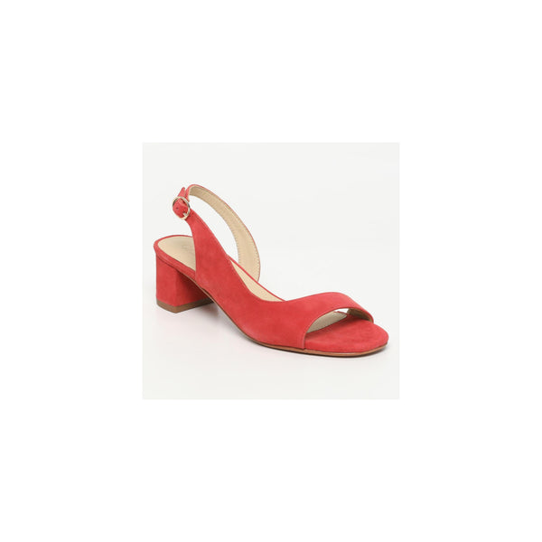 Nonnie Heeled Sandals - Strawberry