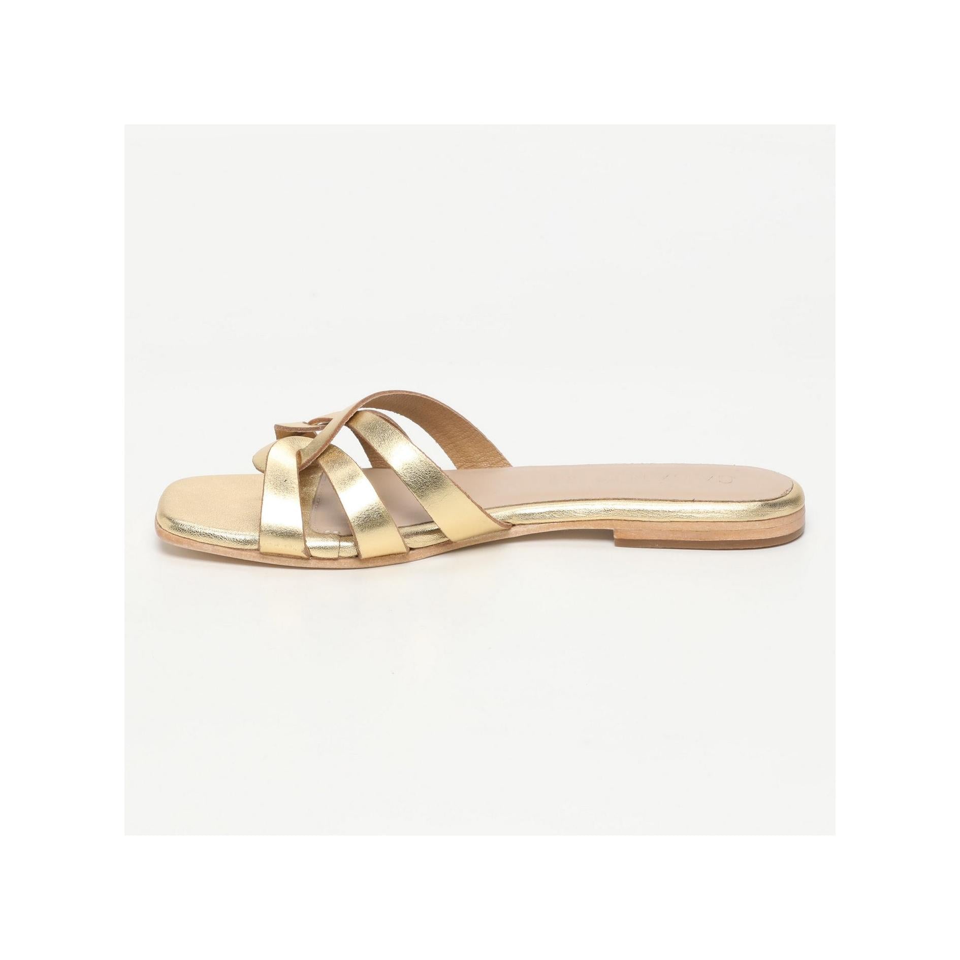 Mules Sarno - Dark Gold