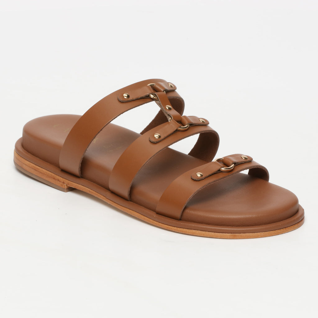 Sandalias - Hibisco - Camel