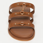 Sandalias - Hibisco - Camel