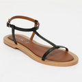 Sandales Taliana - Croco Noir