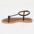 Sandales Taliana - Croco Noir