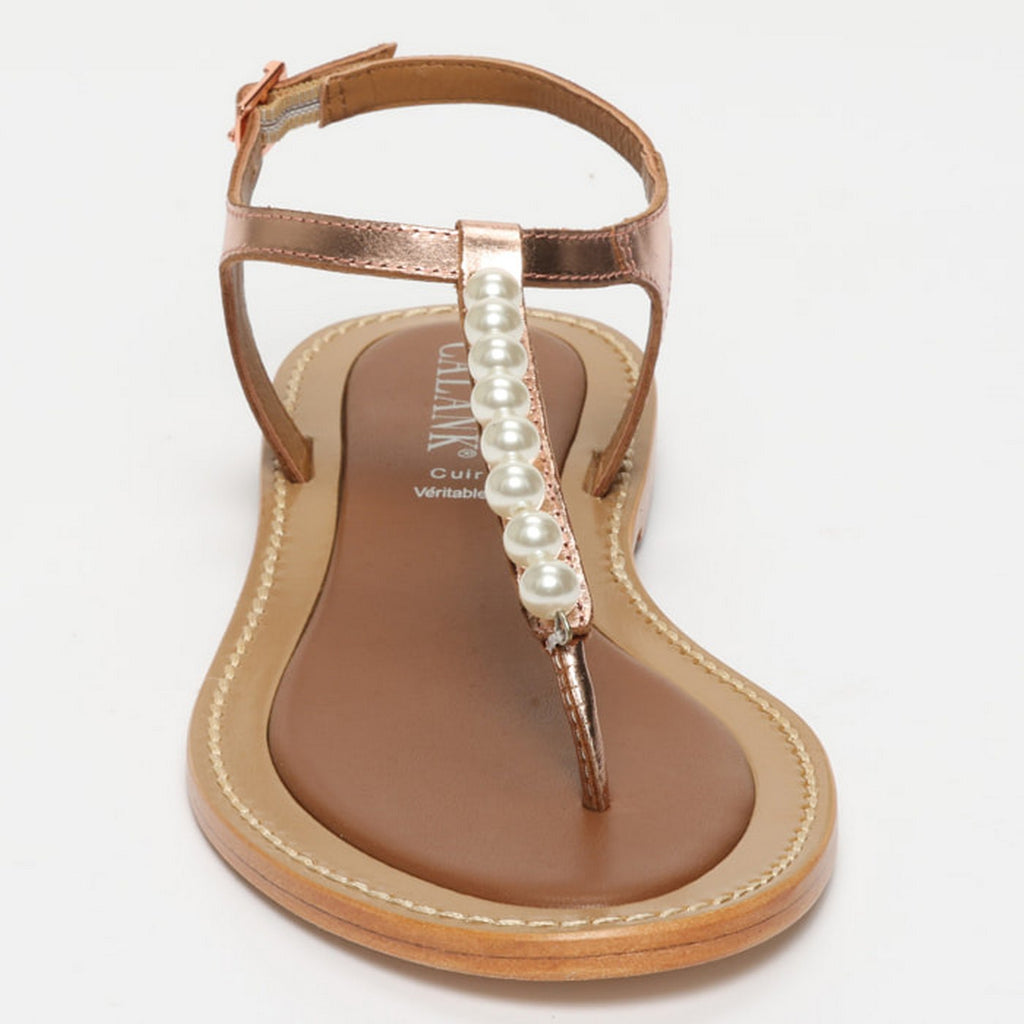 Sandales Madeline - Or Rosé
