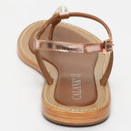 Sandales Madeline - Or Rosé